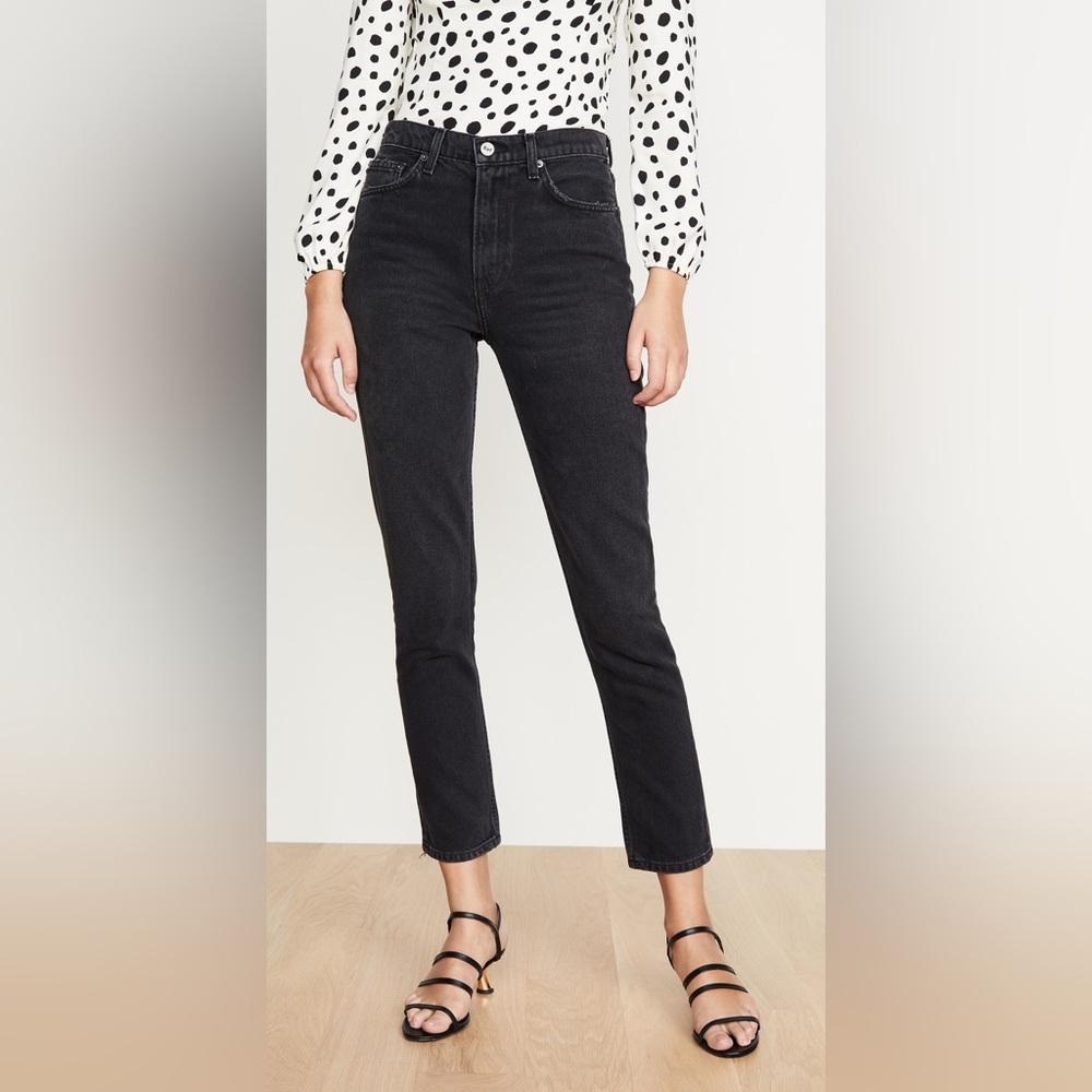 Reformation Julia High Rise Cigarette Jeans in Monterey Size 25 NWT